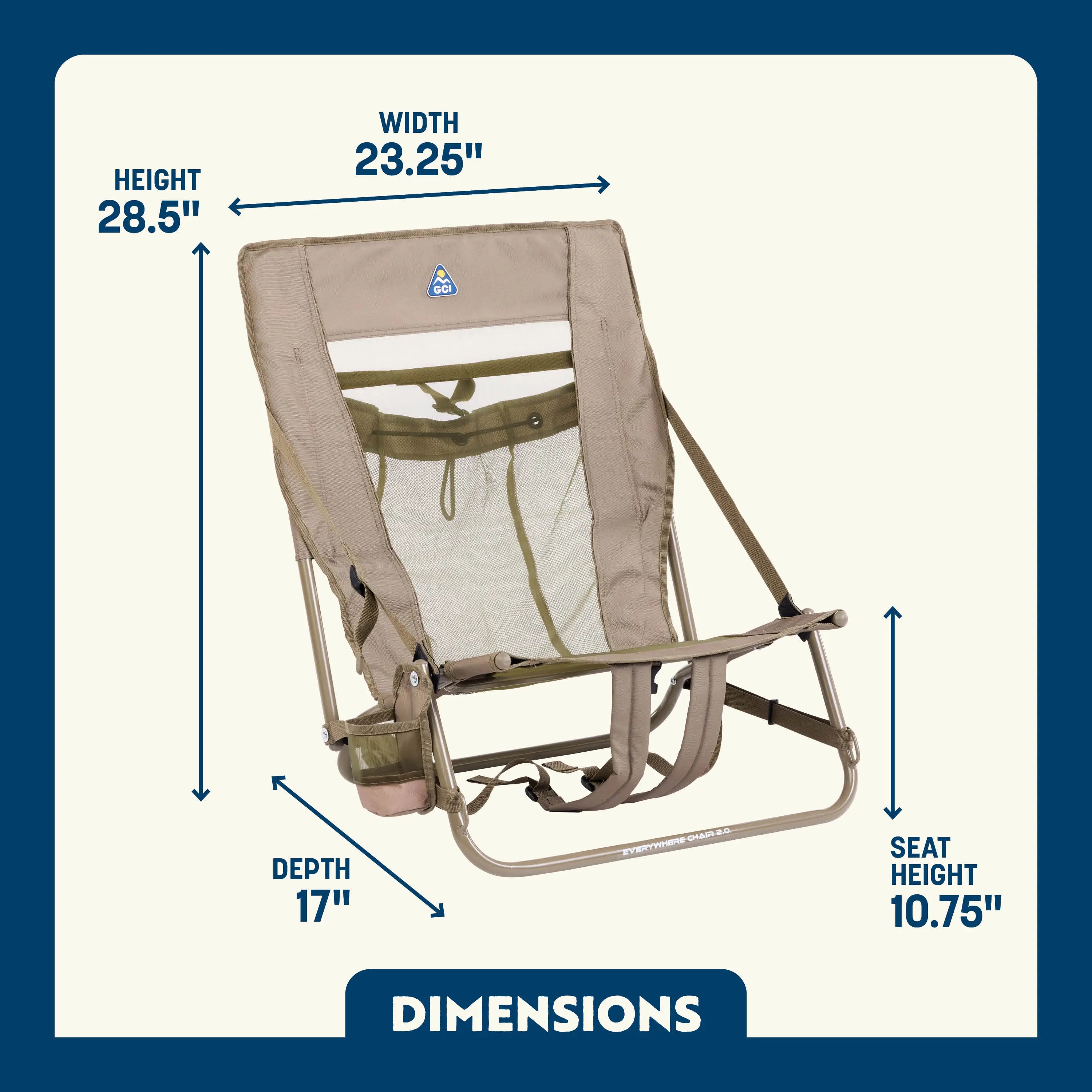 Everywhere Chair 2 — Selected for Outdoor Use | Outlandridge 05AD