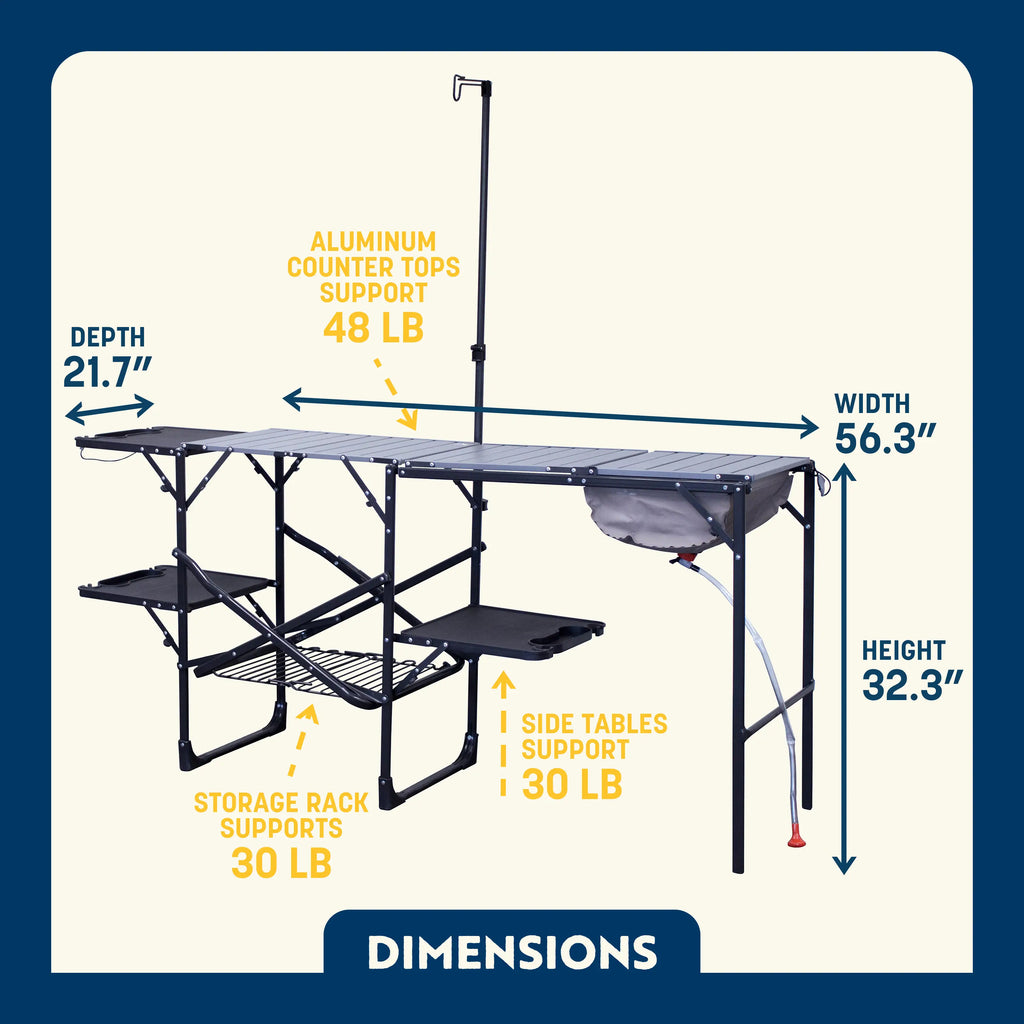 Master Cook Station — Selected for Outdoor Use | Outlandridge 9788
