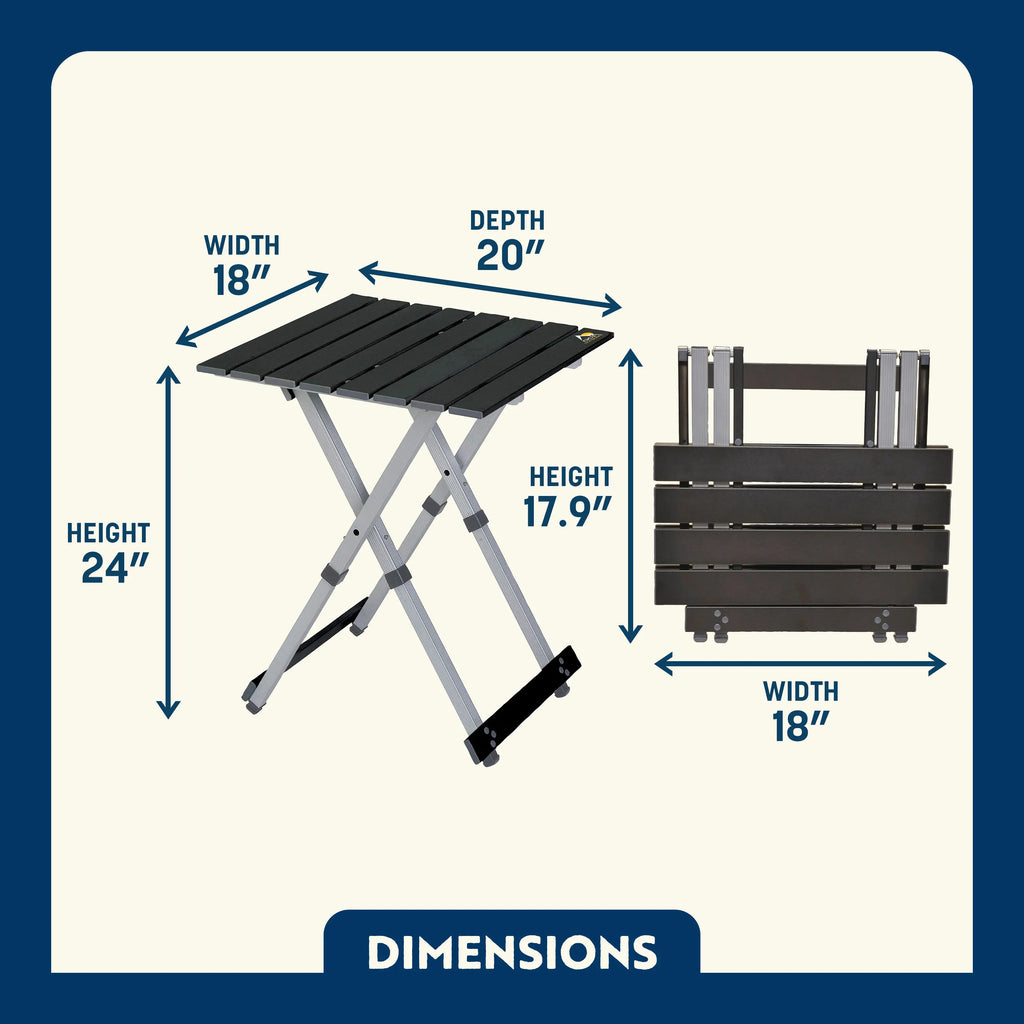 Compact Camp Table 20 | Featured Outdoor Choice | Outlandridge 81FC