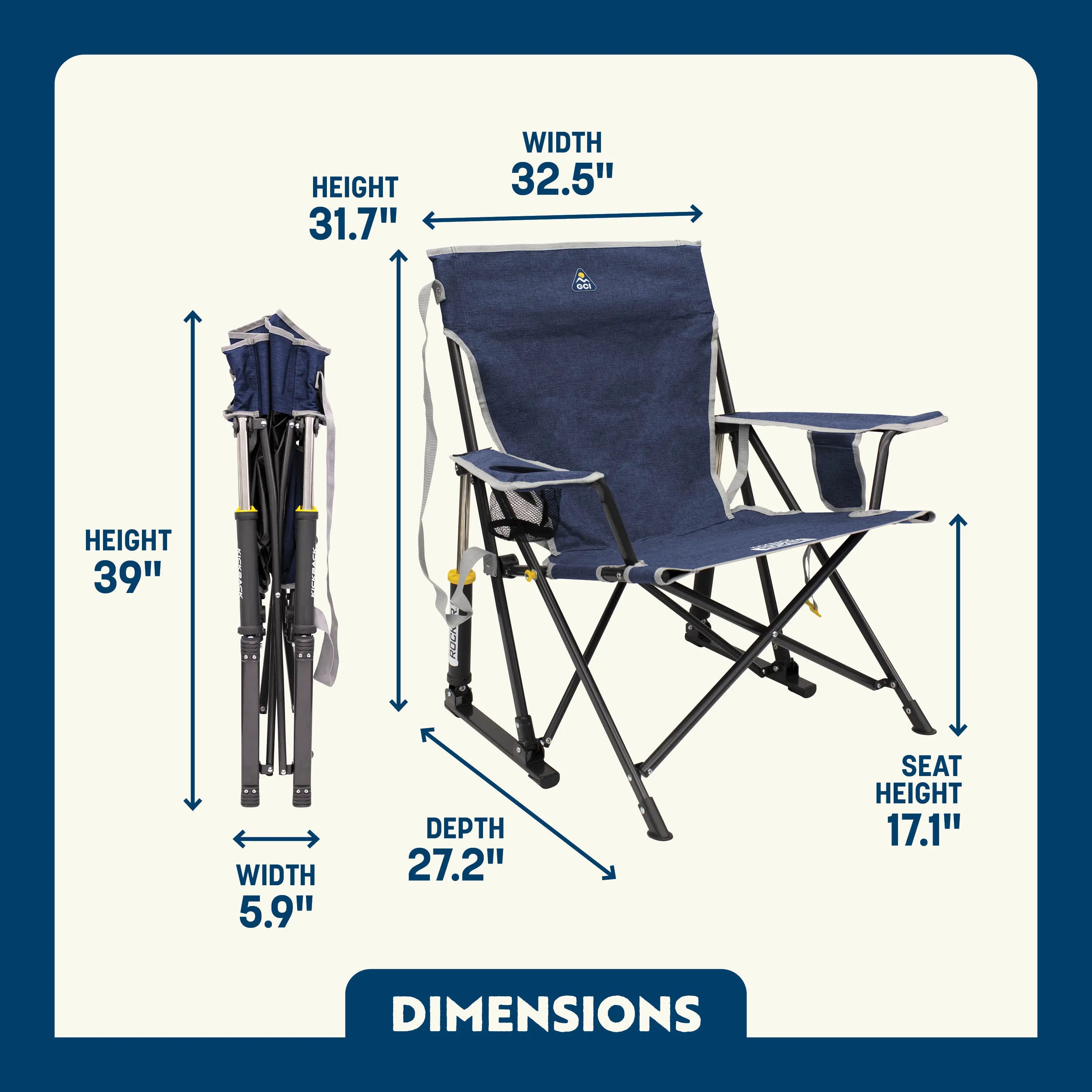 Kickback Rocker | Featured Outdoor Choice | Outlandridge 5D5A