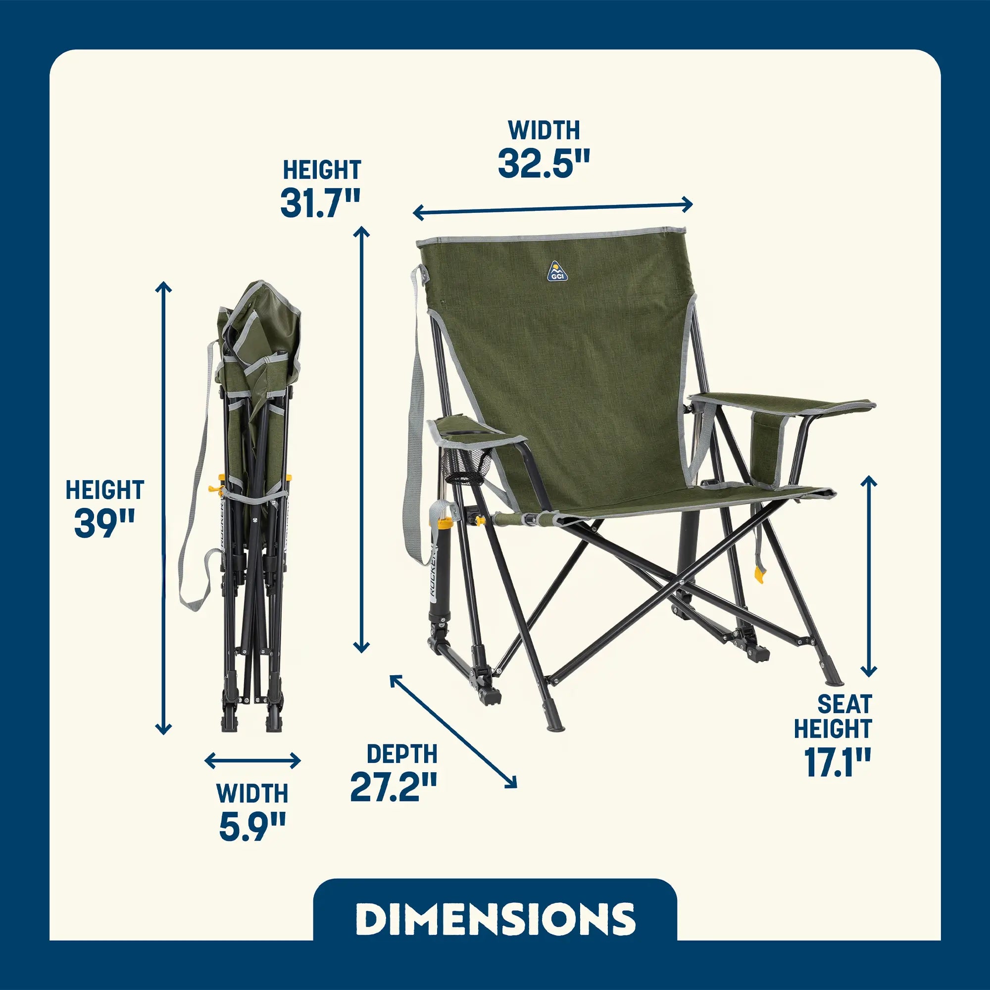 Kickback Rocker | Featured Outdoor Choice | Outlandridge 5D5A