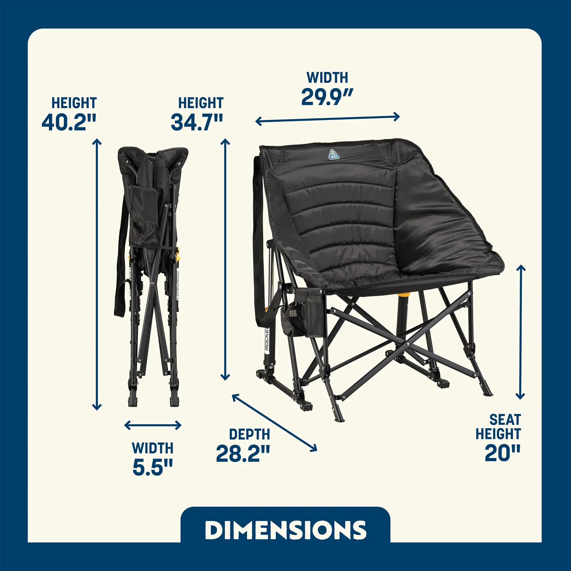 Puff Rocker | Featured Outdoor Choice | Outlandridge 8C0D