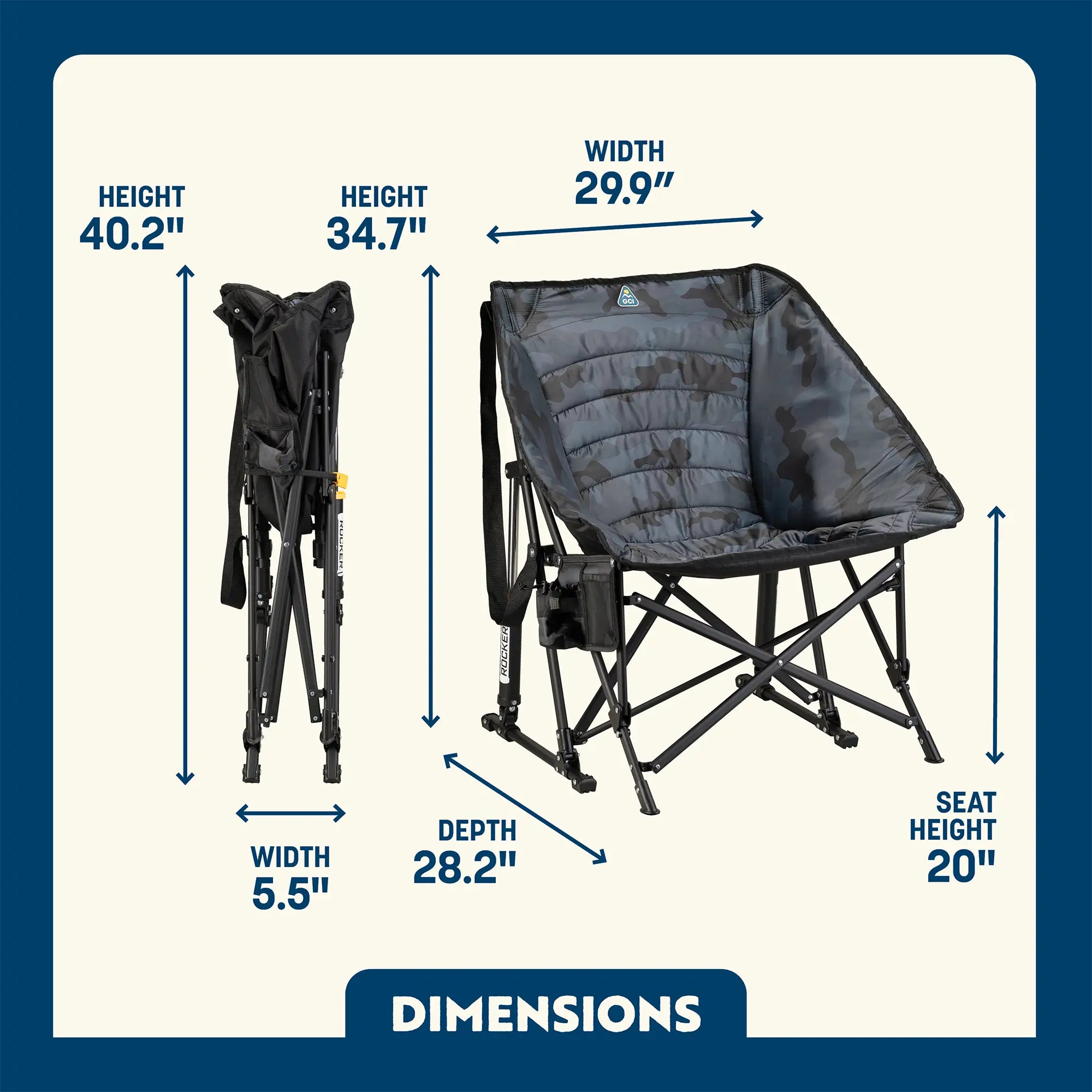 Puff Rocker | Featured Outdoor Choice | Outlandridge DDB3