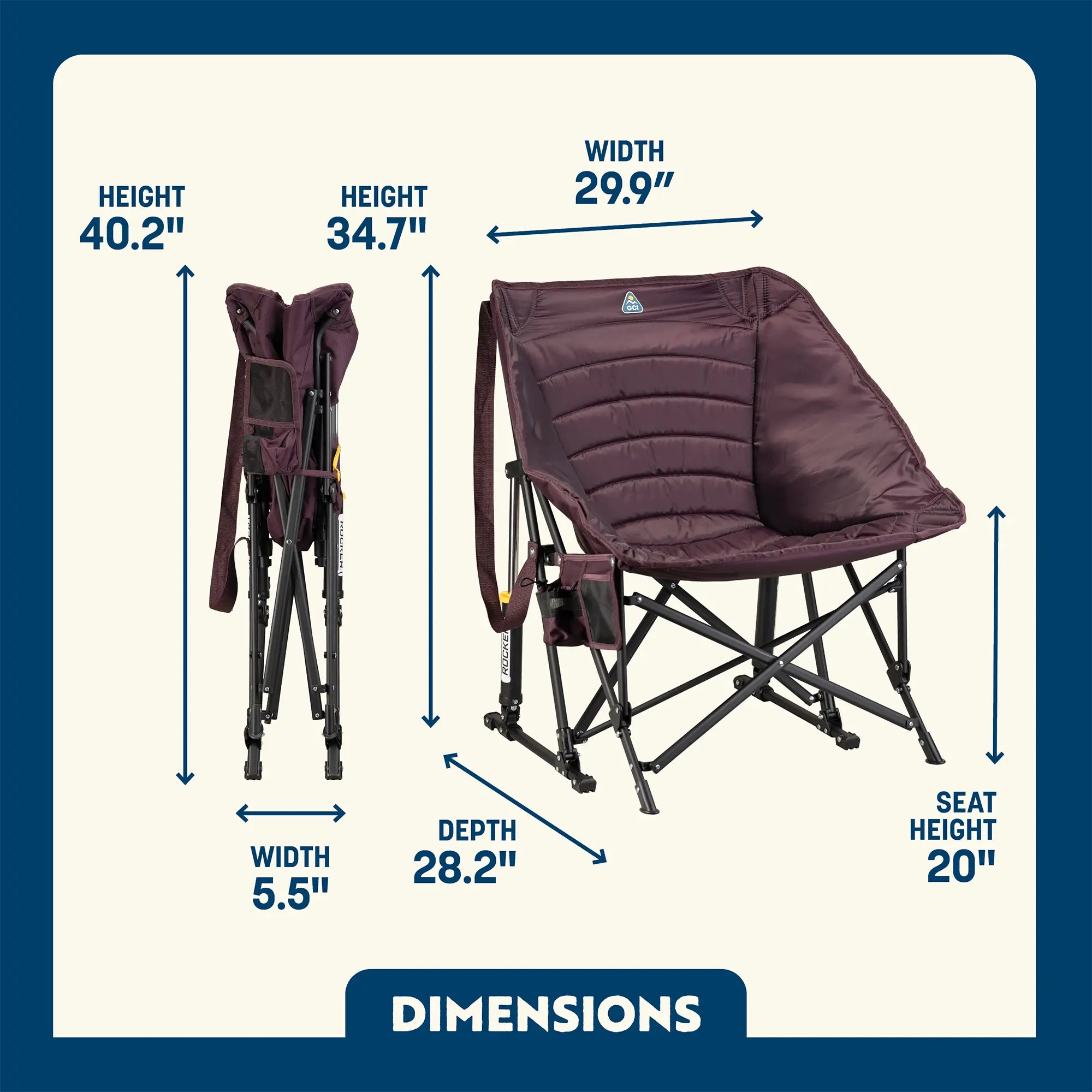 Puff Rocker | Featured Outdoor Choice | Outlandridge 8C0D