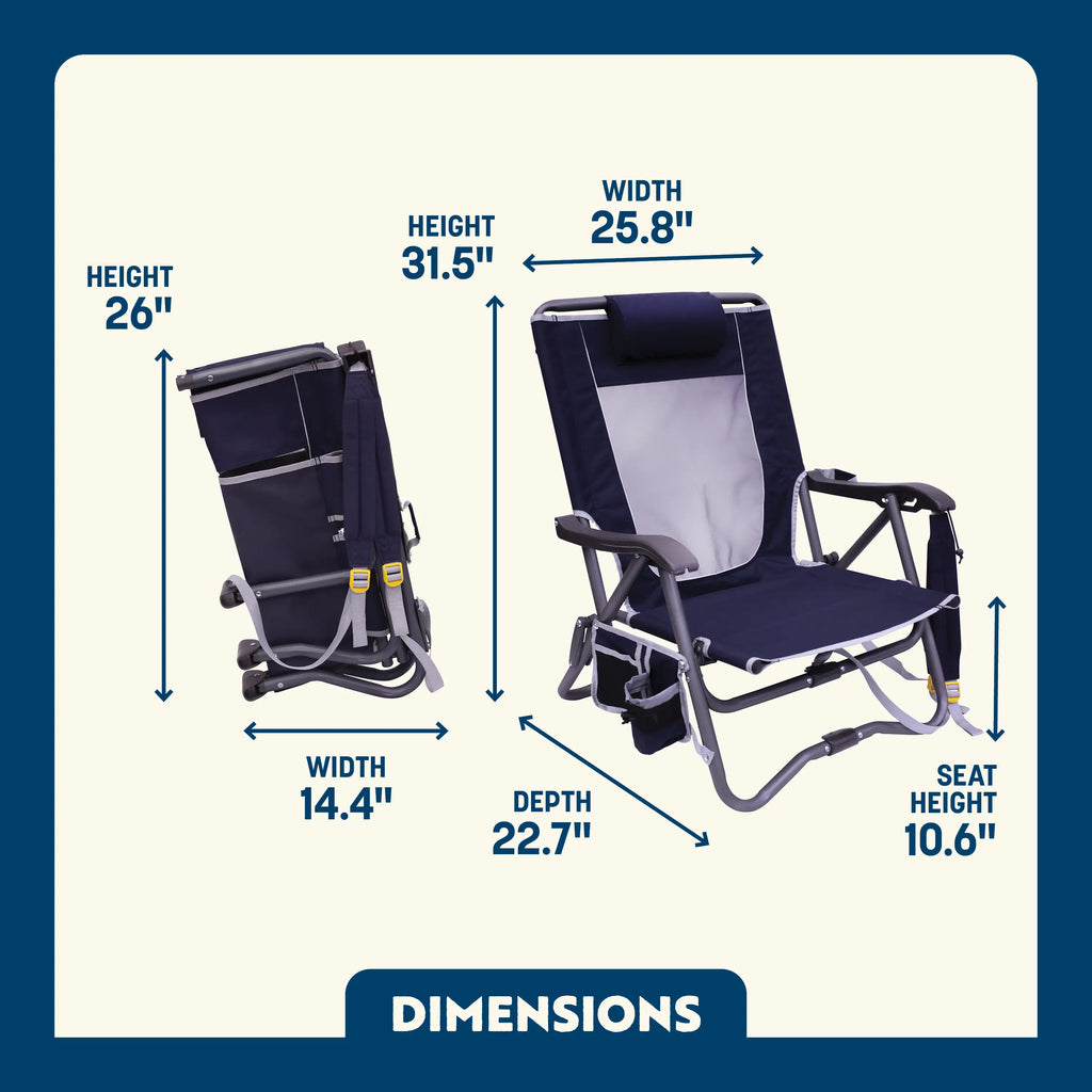 Bi-Fold Slim Event Chair | Camp-Ready Selection | Outlandridge 72DB