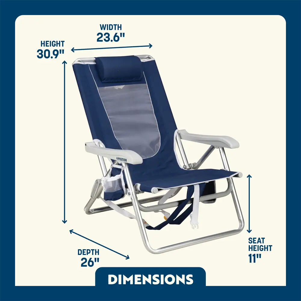 Backpack Beach Chair | Featured Outdoor Choice | Outlandridge 1DB6