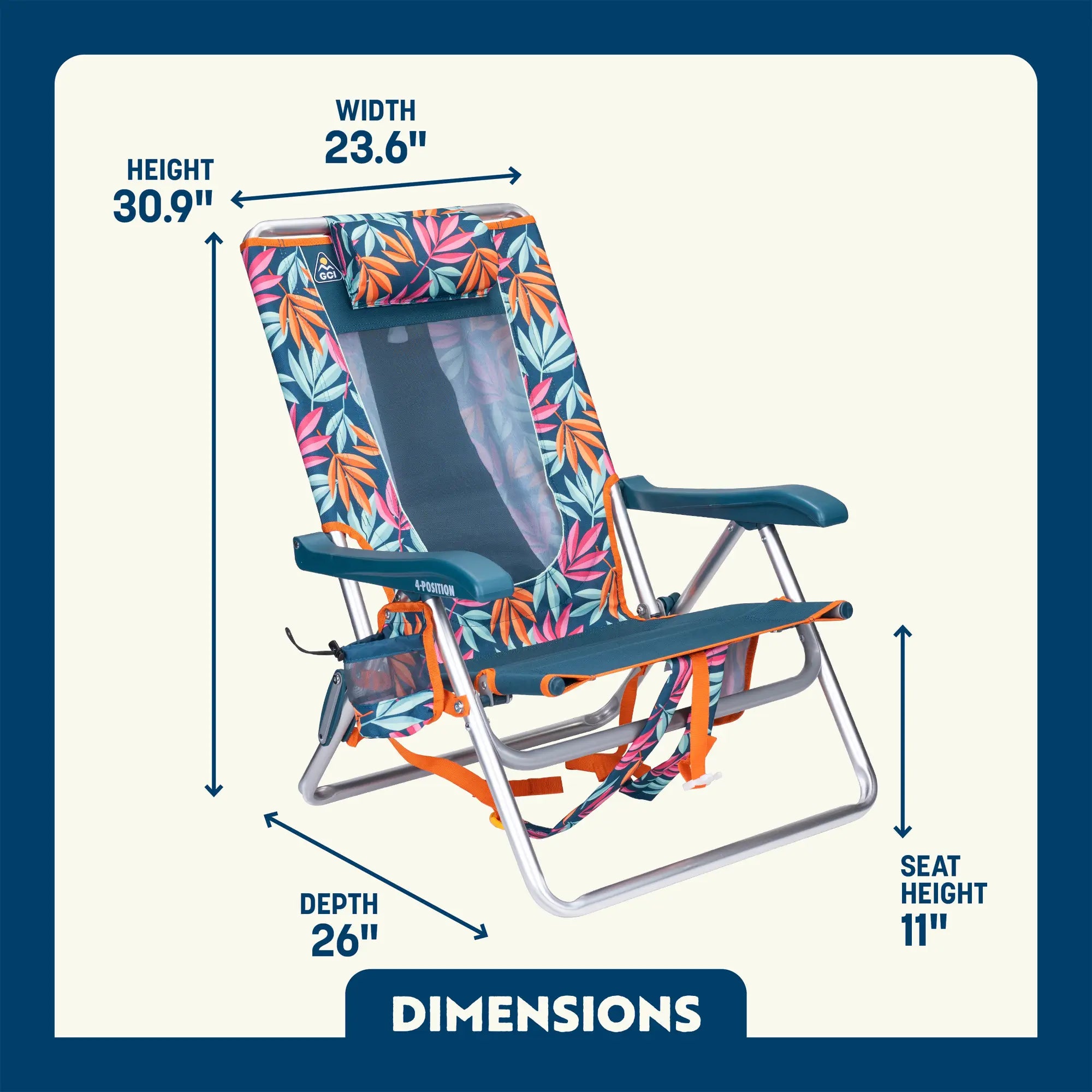Backpack Beach Chair | Featured Outdoor Choice | Outlandridge 1DB6