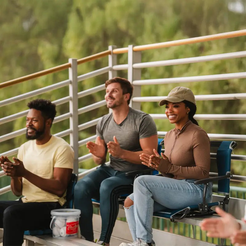 Big Comfort Stadium Chair with Armrests | Featured Outdoor Choice | Outlandridge 8967