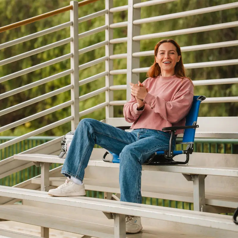 Big Comfort Stadium Chair with Armrests | Featured Outdoor Choice | Outlandridge 8967