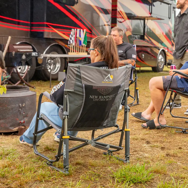 FirePit Rocker — Outdoor Setup Pick | Outlandridge E587
