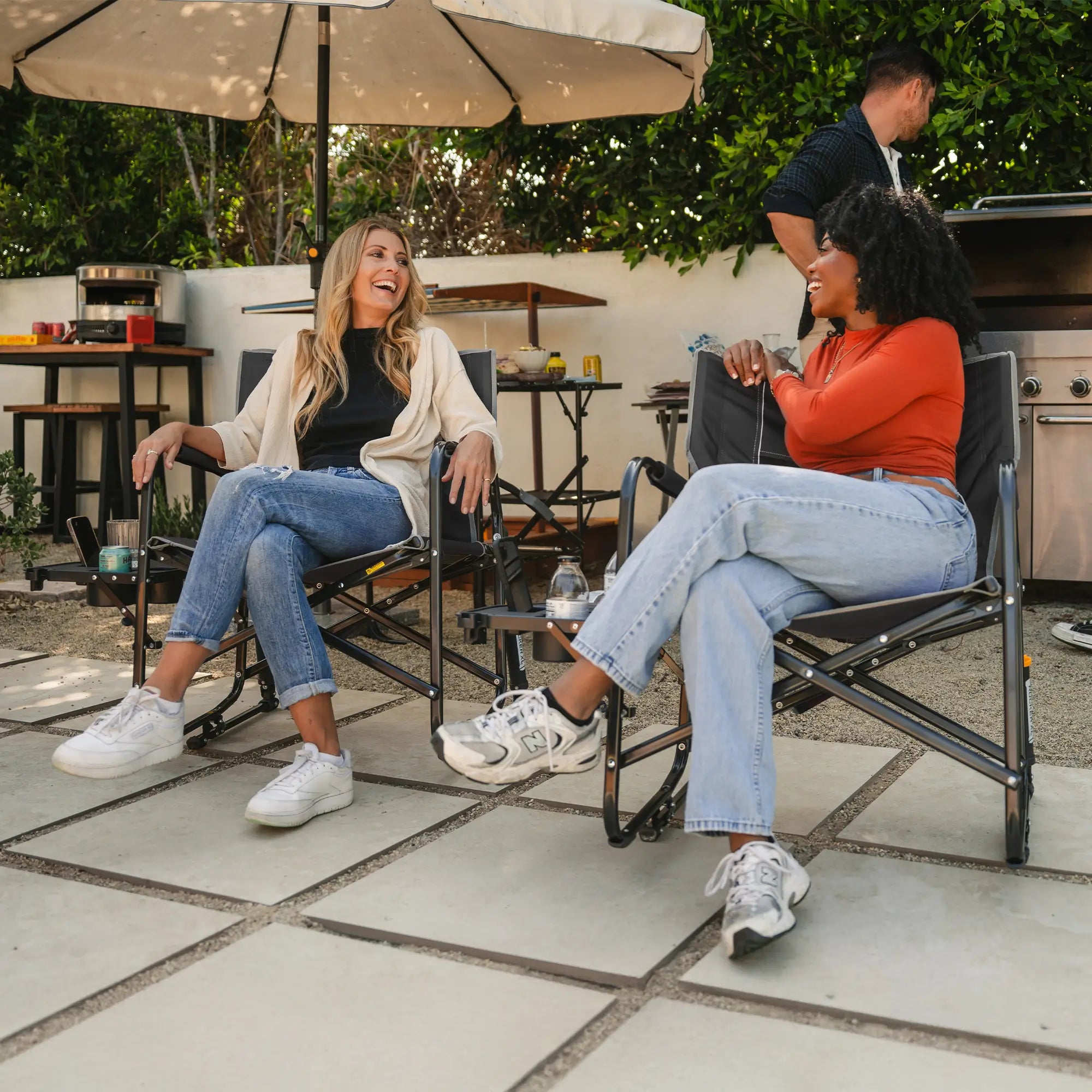 Freestyle Rocker XL with Side Table | Featured Outdoor Choice | Outlandridge 8A98