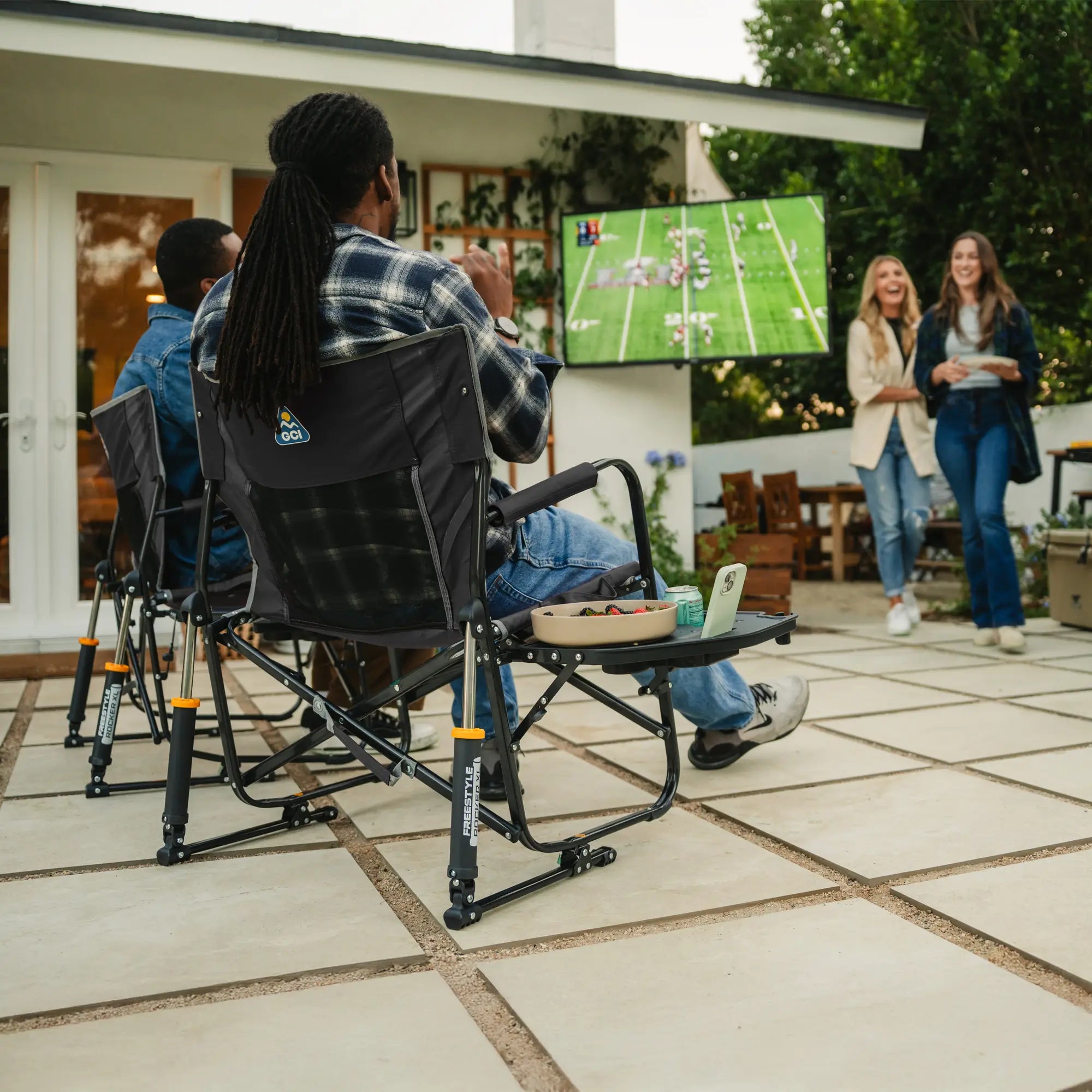 Freestyle Rocker XL with Side Table | Featured Outdoor Choice | Outlandridge 8A98