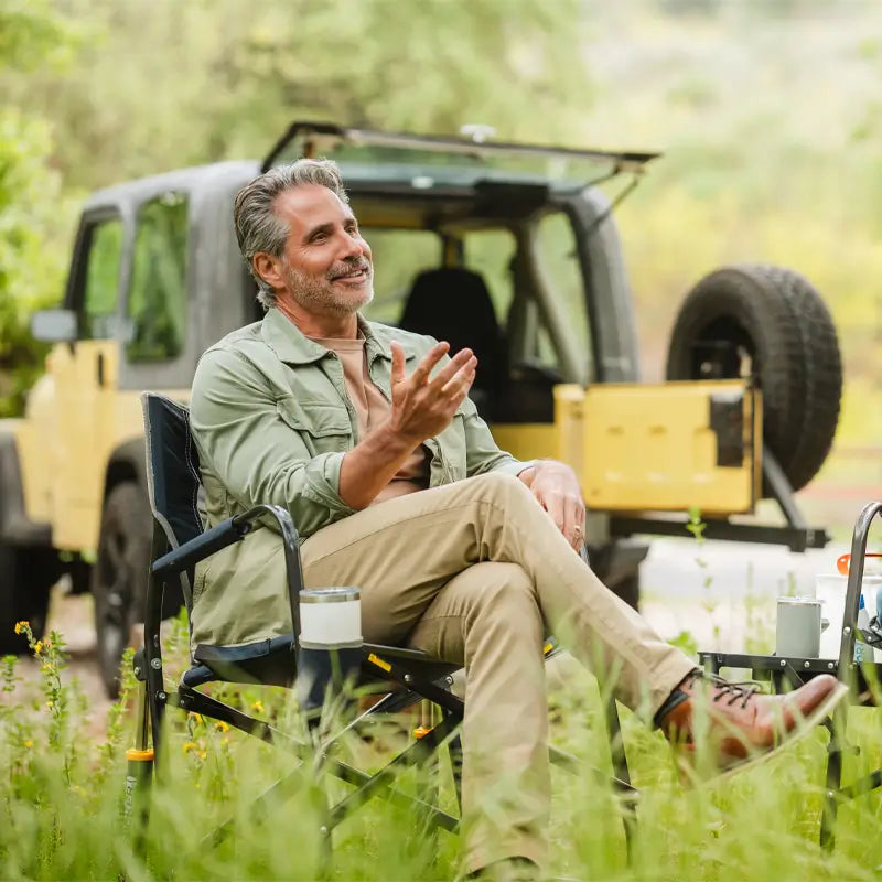 Freestyle Rocker with Side Table | Featured Outdoor Choice | Outlandridge B773
