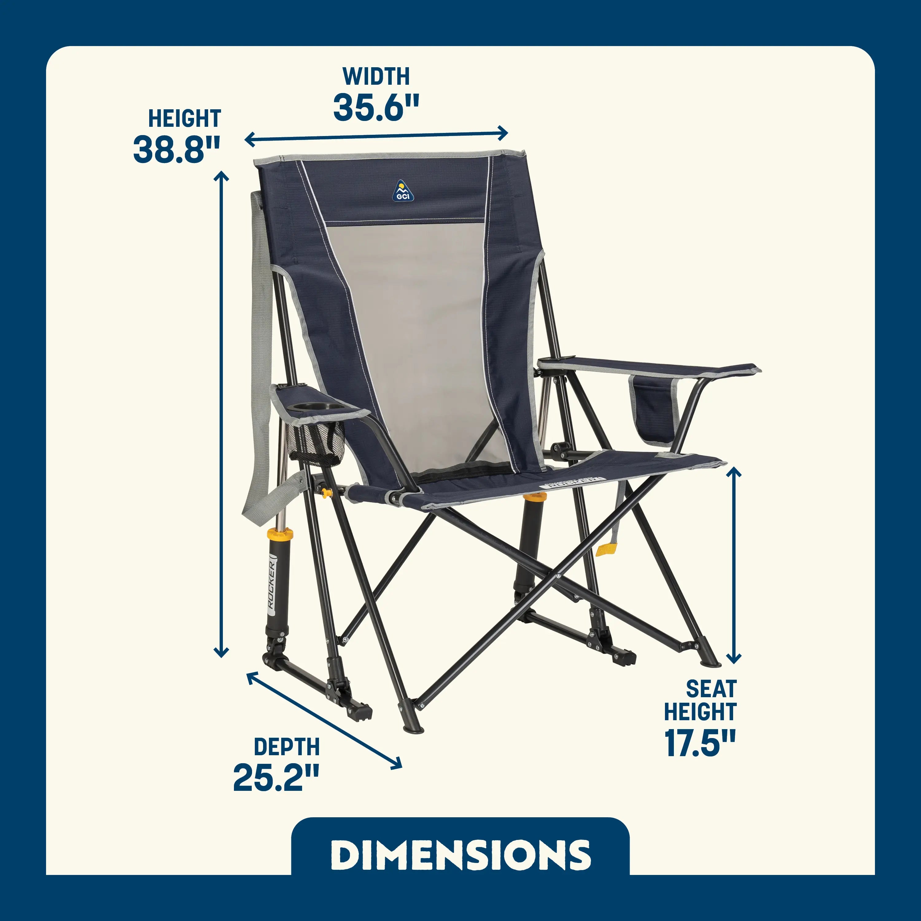 Comfort Pro Rocker | Featured Outdoor Choice | Outlandridge A093