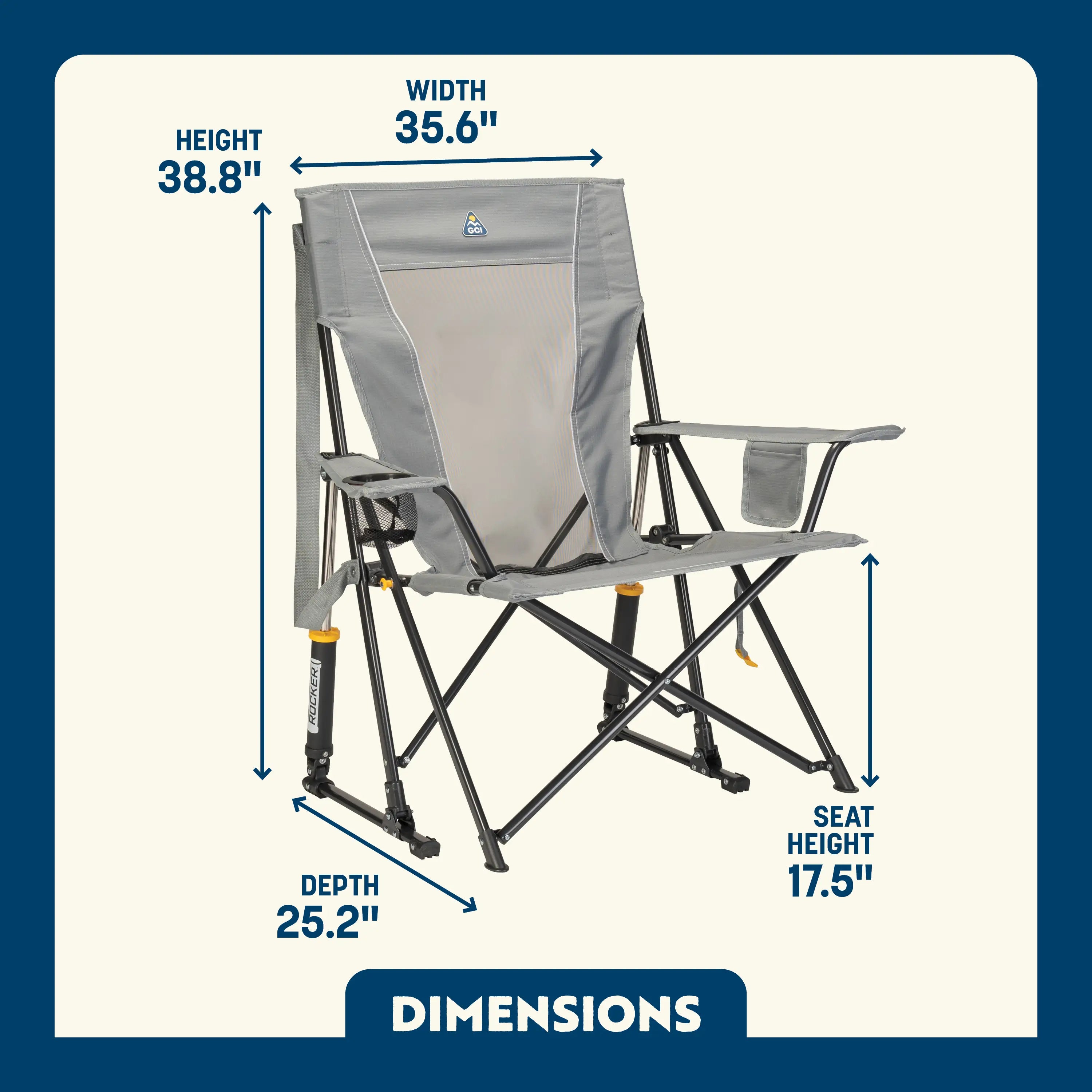 Comfort Pro Rocker | Featured Outdoor Choice | Outlandridge A093
