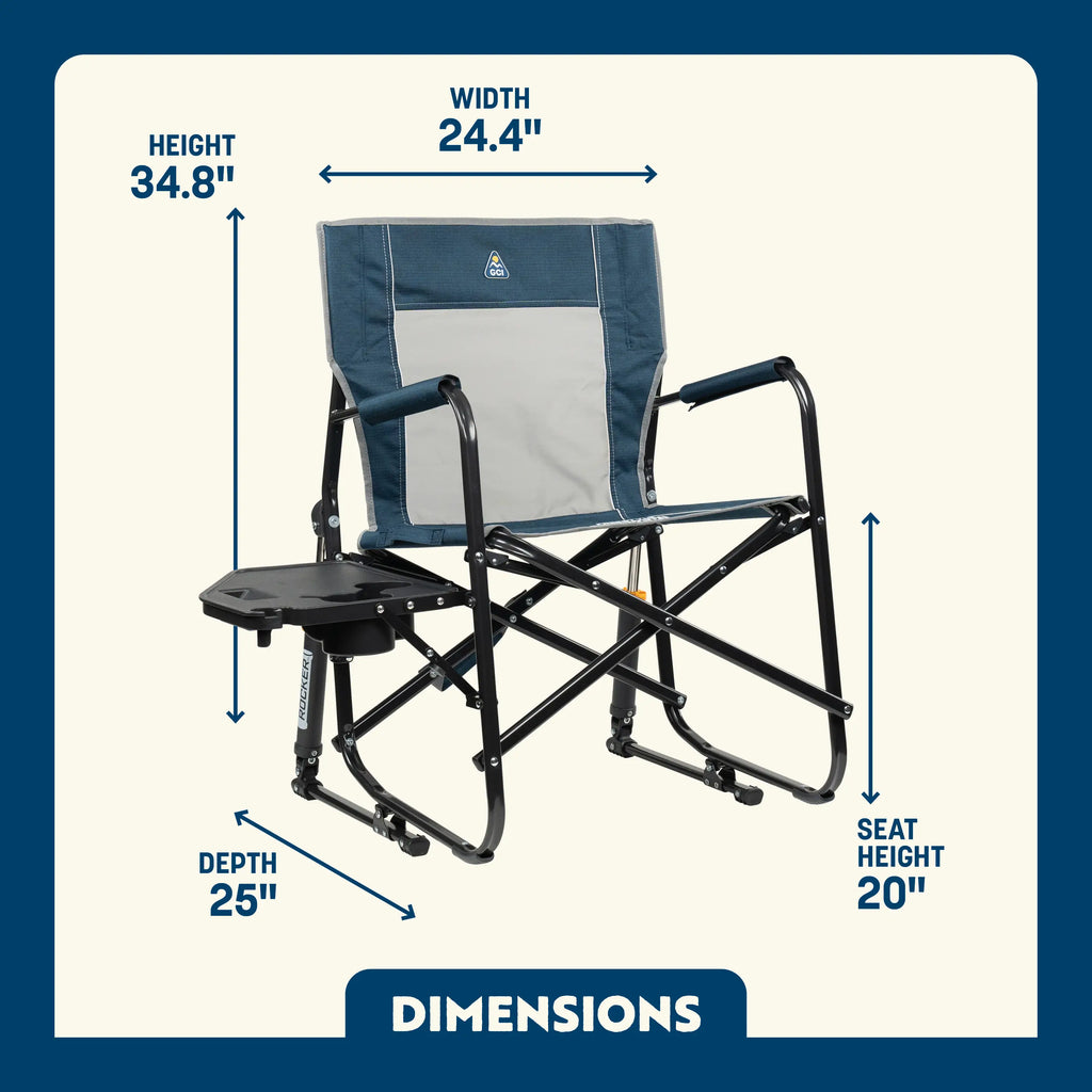 Freestyle Rocker with Side Table | Featured Outdoor Choice | Outlandridge B773