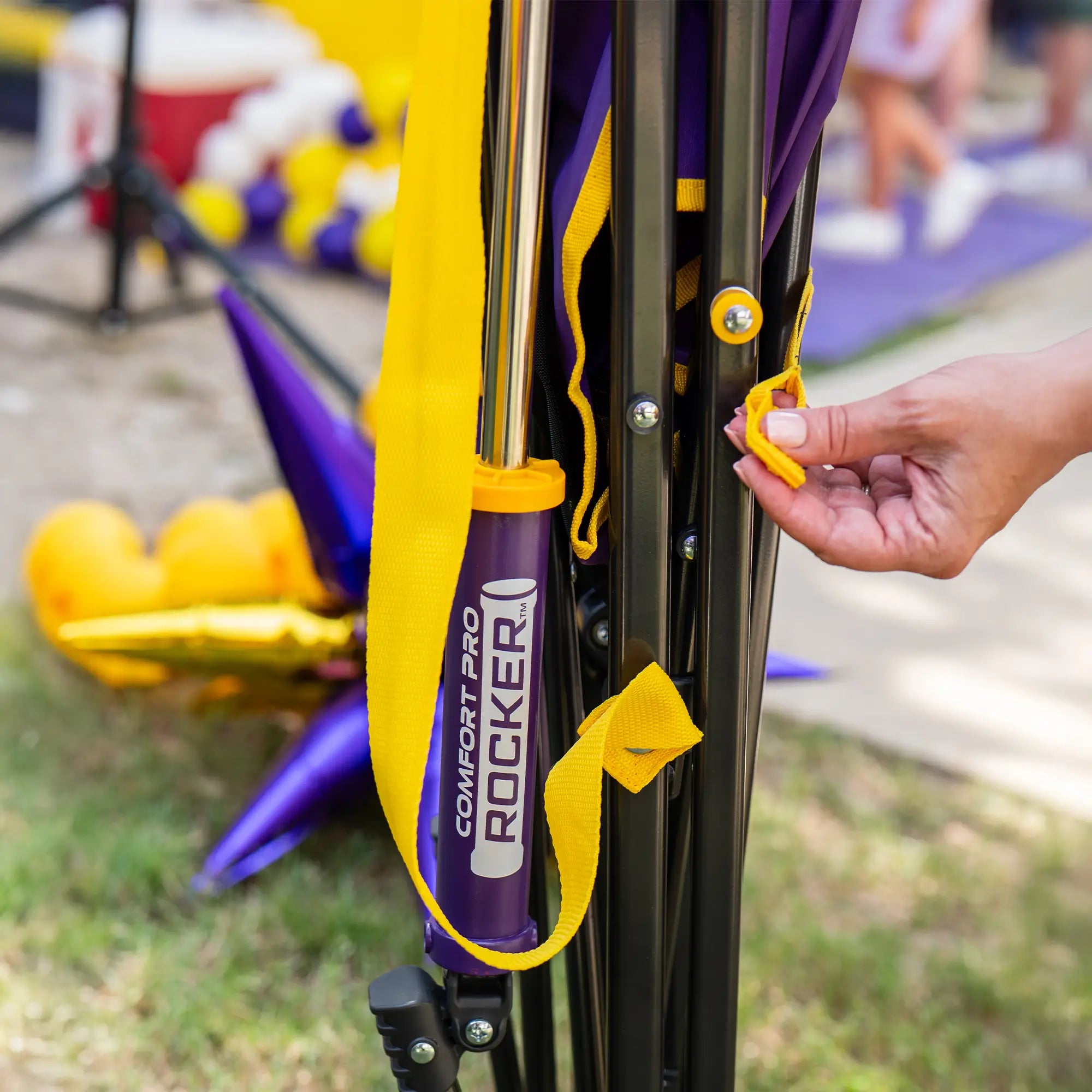 Comfort Pro Rocker - LSU Tigers | Featured Outdoor Choice | Outlandridge B597