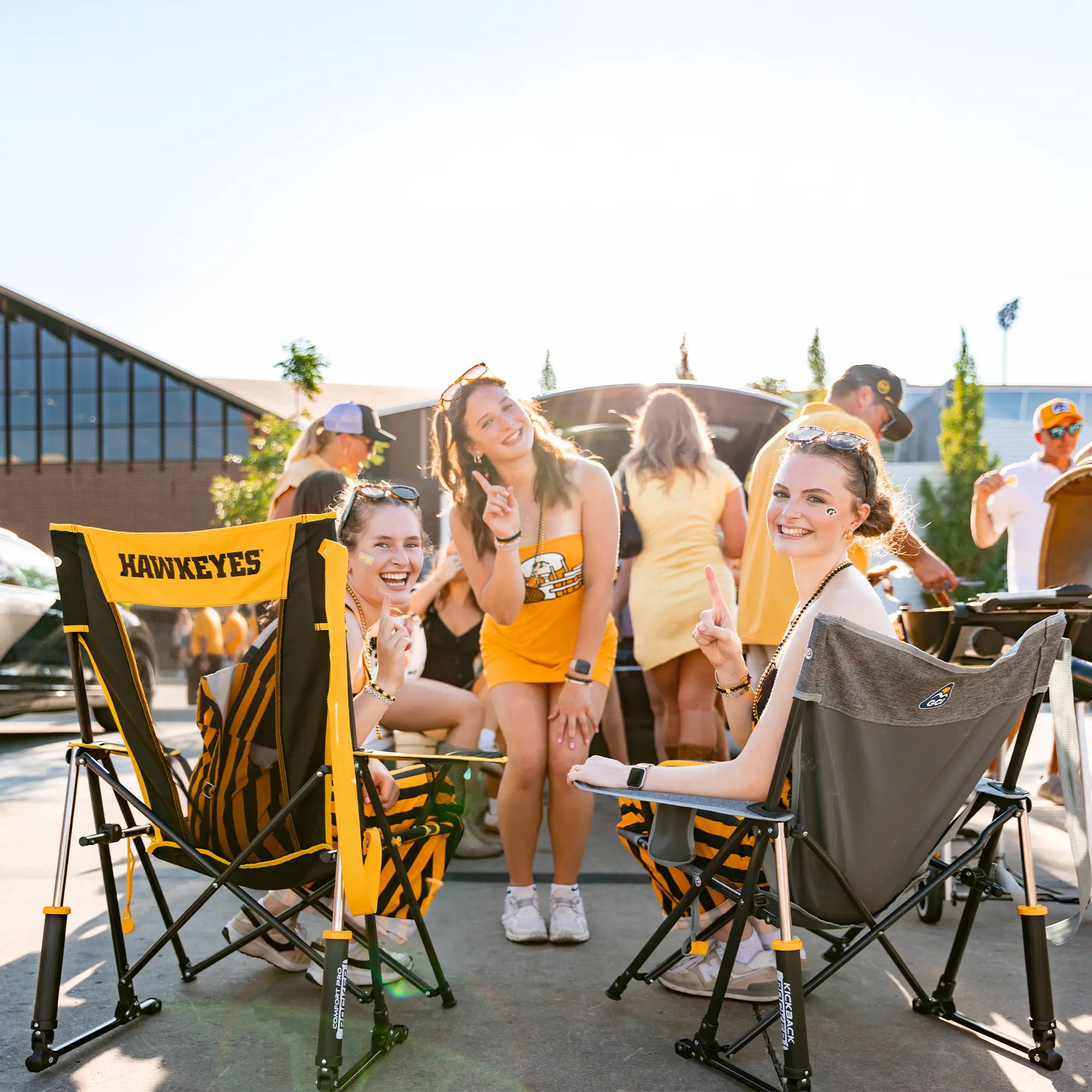 Comfort Pro Rocker - Iowa Hawkeyes | Featured Outdoor Choice | Outlandridge 2E65