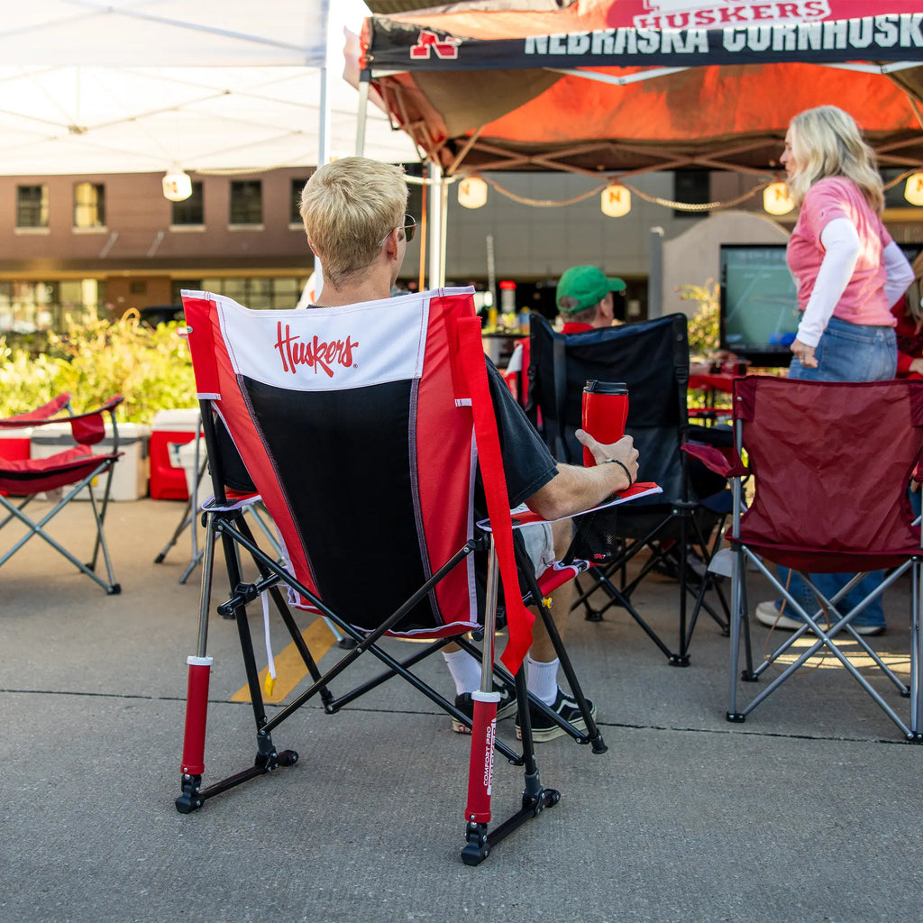 Comfort Pro Rocker - Nebraska Cornhuskers | Featured Outdoor Choice | Outlandridge 1CB7