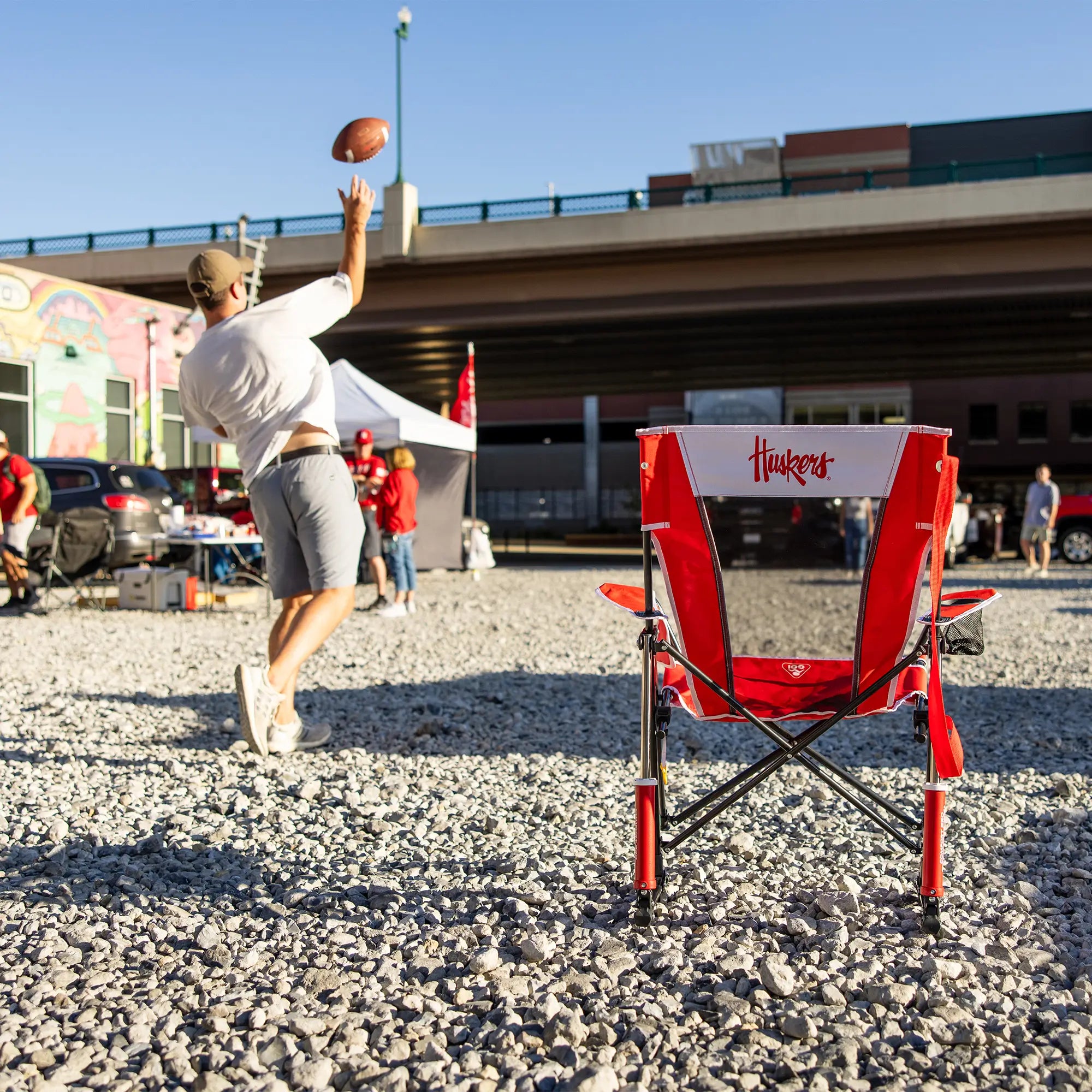 Comfort Pro Rocker - Nebraska Cornhuskers | Featured Outdoor Choice | Outlandridge F9B1