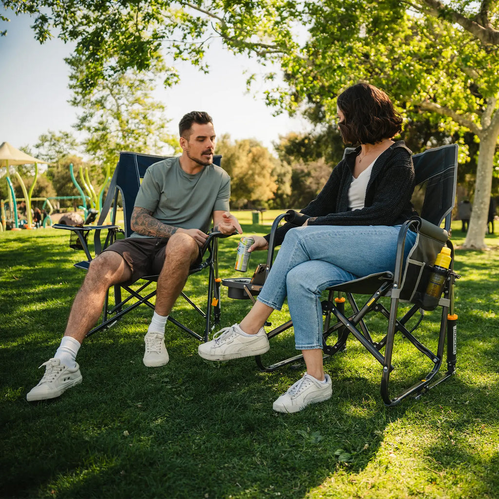 Stowaway Rocker with Side Table | Featured Outdoor Choice | Outlandridge 720F