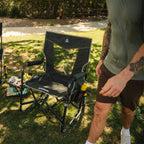 Stowaway Rocker with Side Table | Featured Outdoor Choice | Outlandridge 720F
