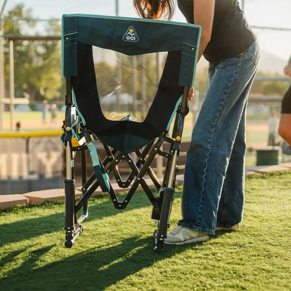 Stowaway Rocker with Side Table | Featured Outdoor Choice | Outlandridge 720F