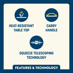 Compact Camp Table 20 | Featured Outdoor Choice | Outlandridge 81FC