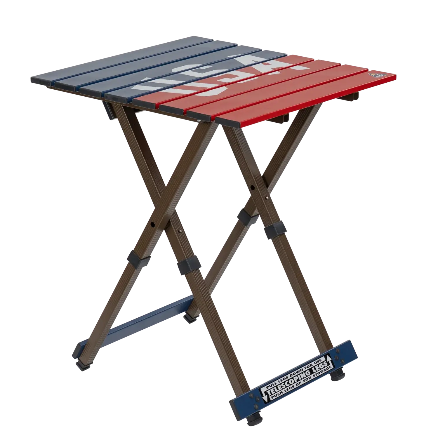 Compact Camp Table 20 - USA Anniversary Deluxe — Outdoor Collection Pick | Outlandridge 6308