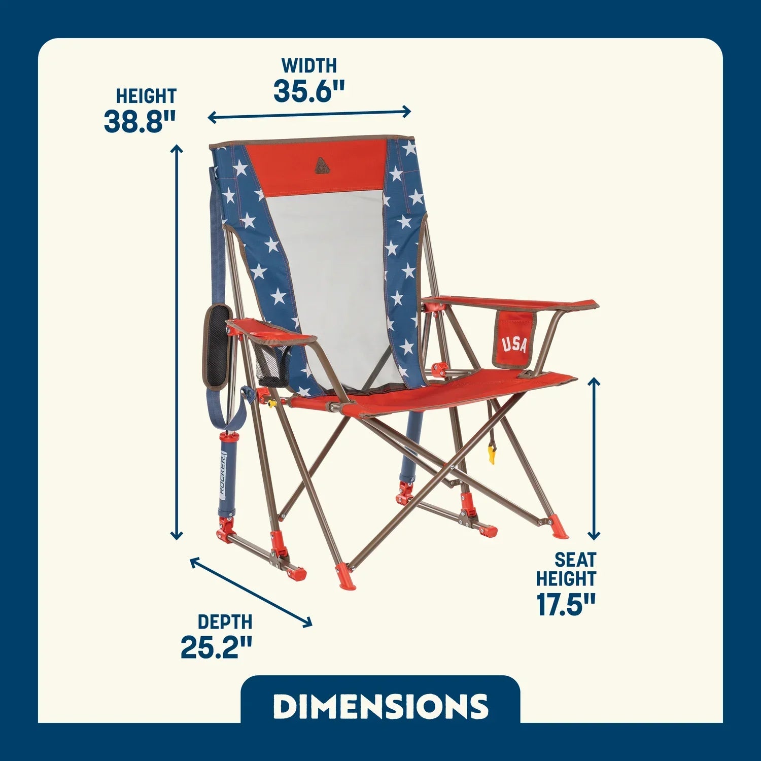 Comfort Pro Rocker | Featured Outdoor Choice | Outlandridge A093