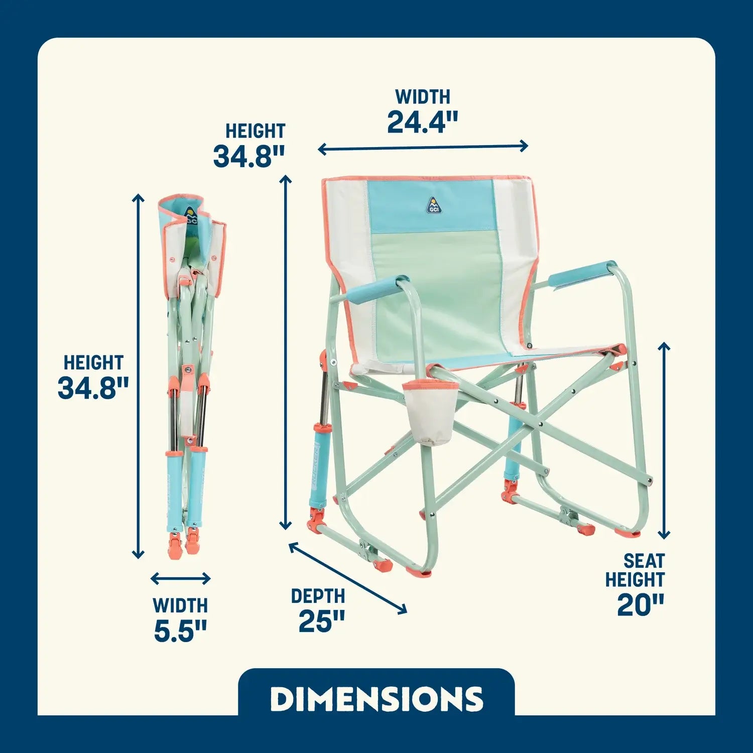 Freestyle Rocker | Featured Outdoor Choice | Outlandridge E863