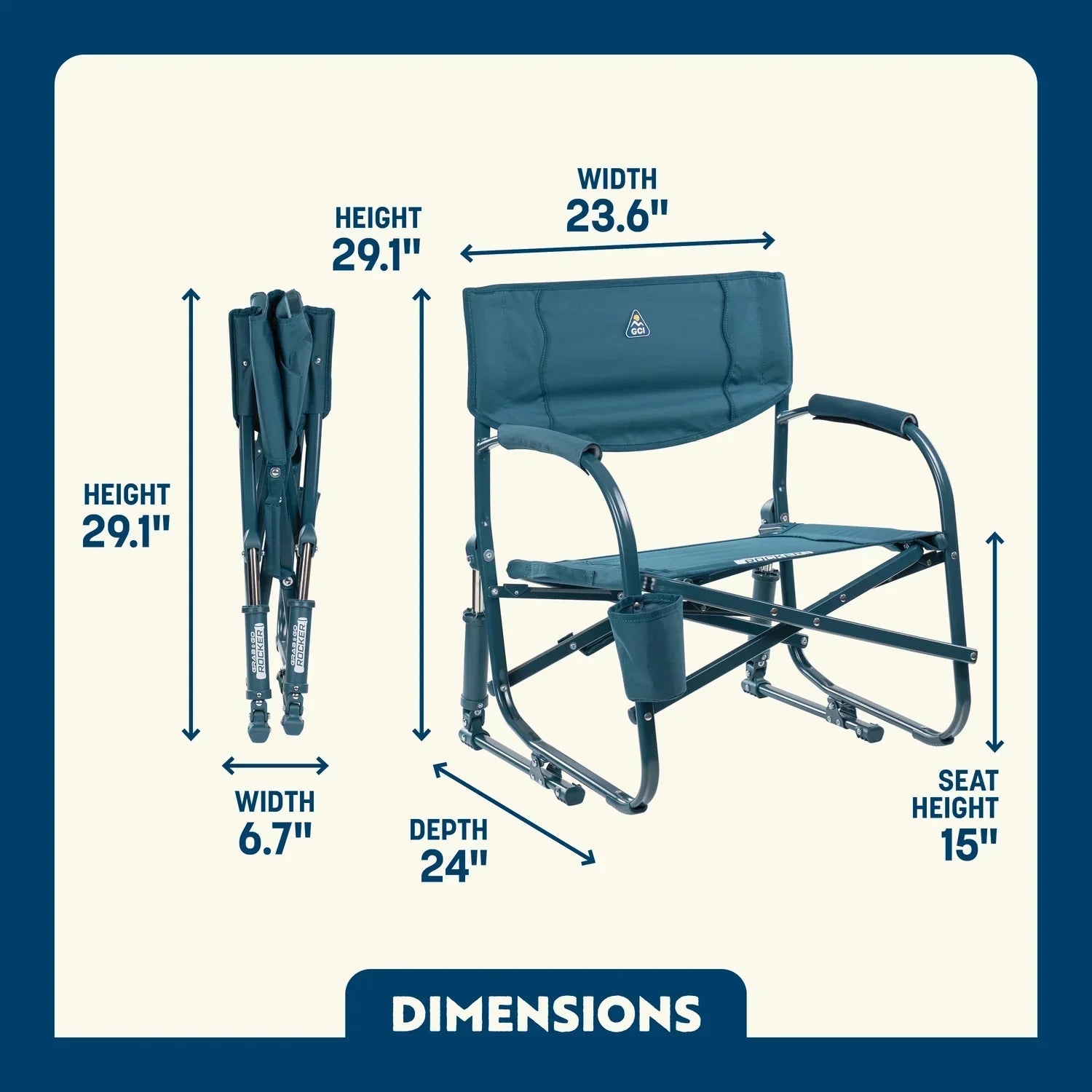 Grab & Go Rocker | Featured Outdoor Choice | Outlandridge FE87