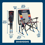 Roadtrip Rocker Bundle - NASCAR Blue | Featured Outdoor Choice | Outlandridge FDEA