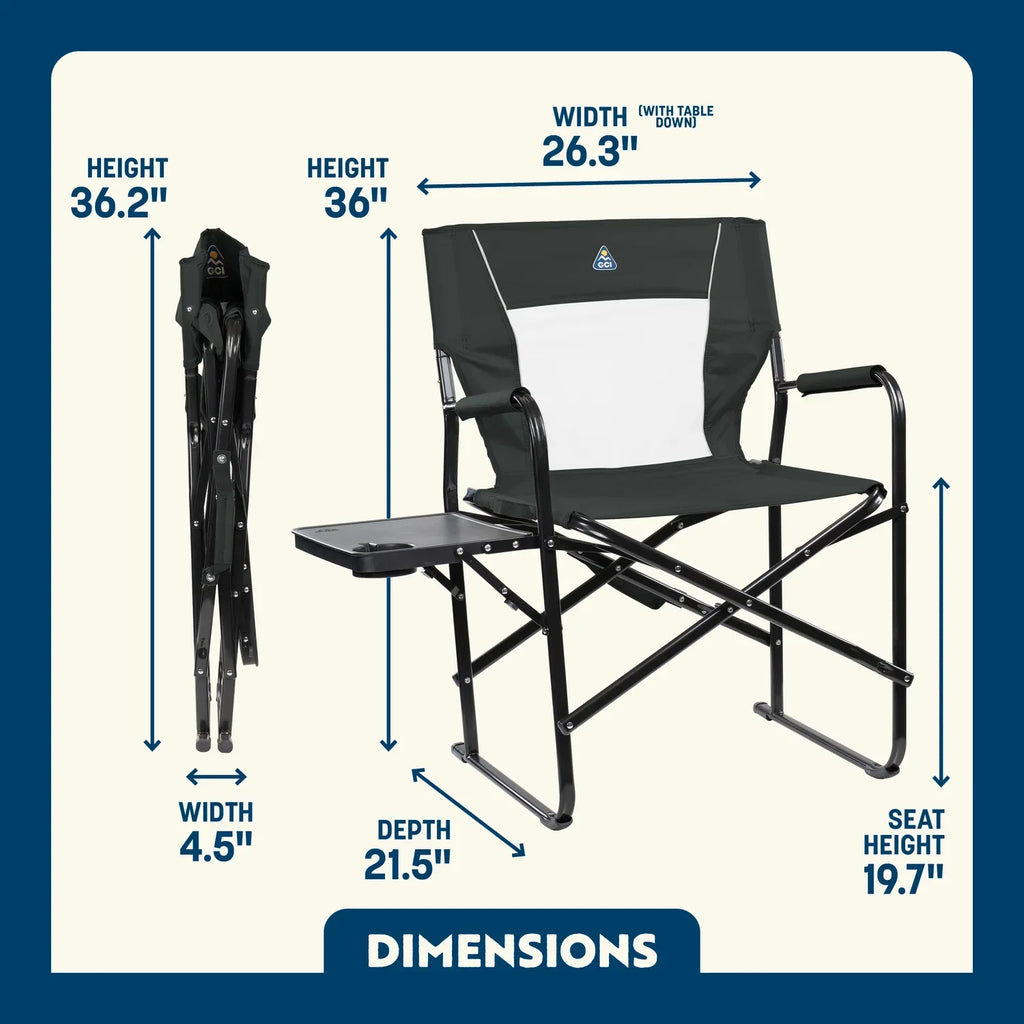 Slim-Fold Director's Chair XL | Featured Outdoor Choice | Outlandridge CCCC