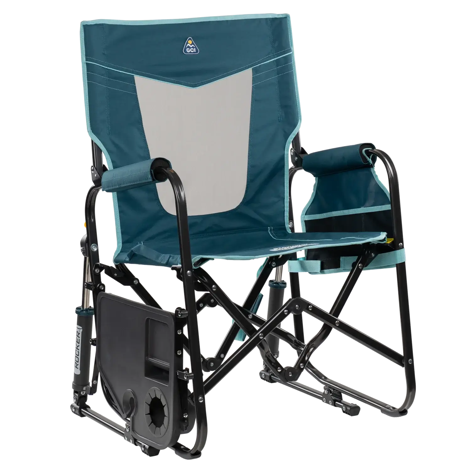Stowaway Rocker with Side Table | Featured Outdoor Choice | Outlandridge 720F