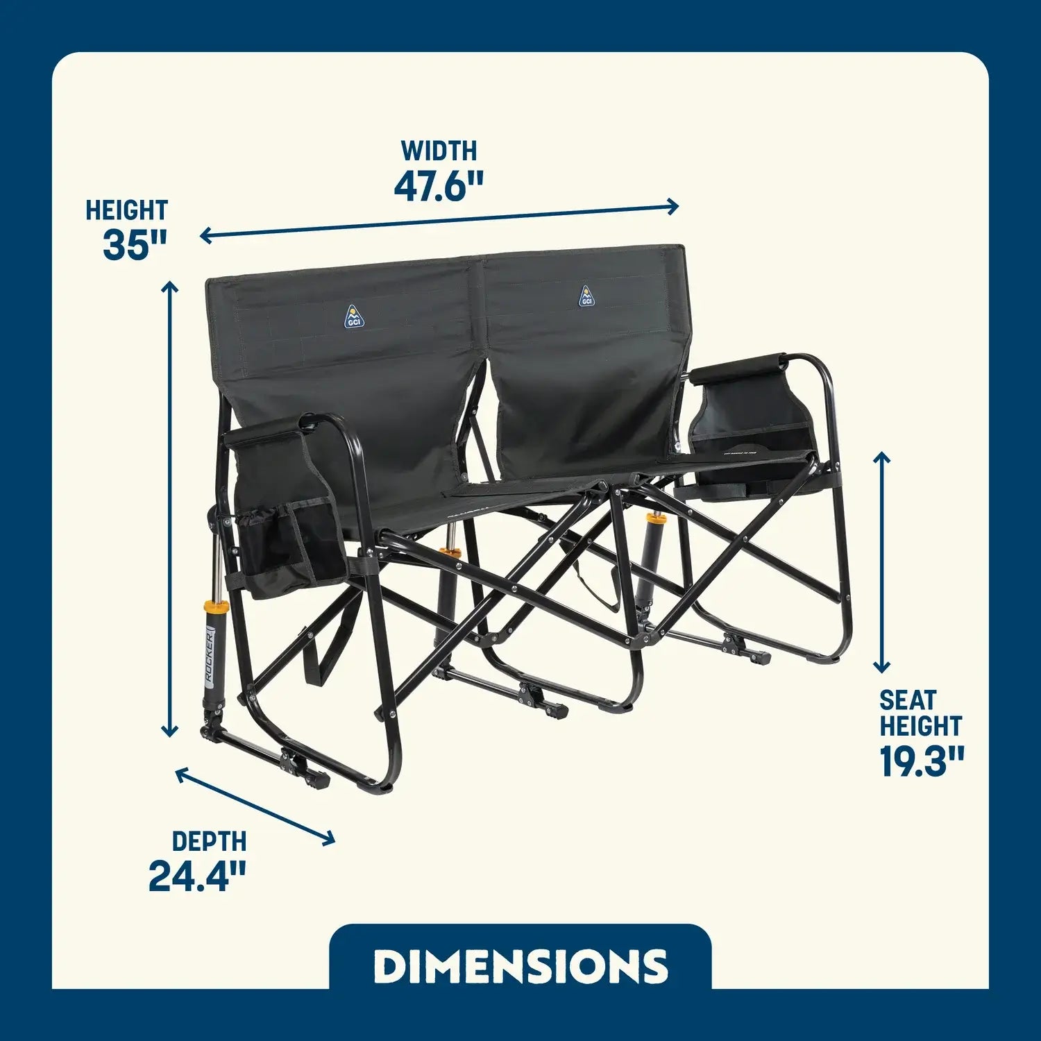 Tandem Rocker | Featured Outdoor Choice | Outlandridge 4C3C